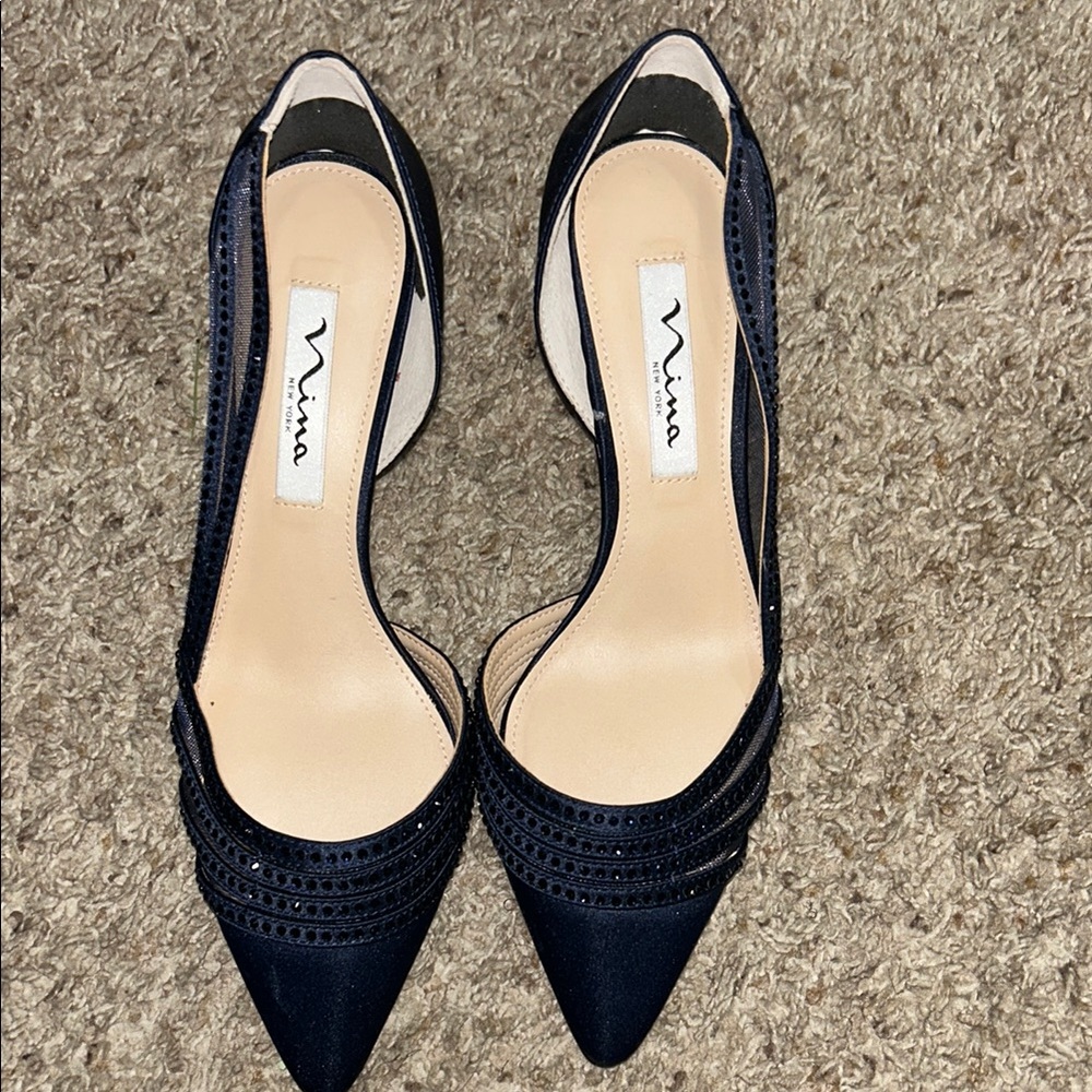Nina Women's Black Heels